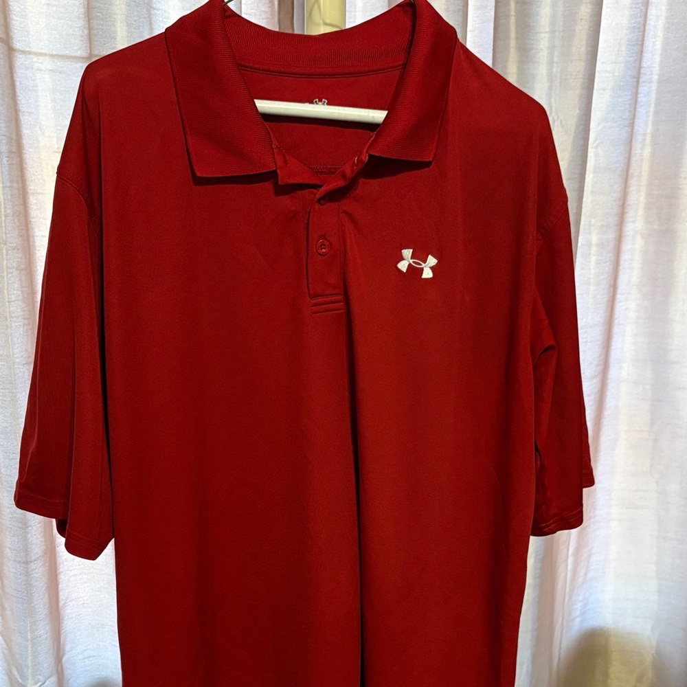 Under Armour Crimson Polo Shirt